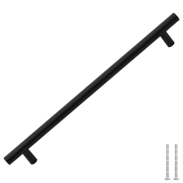 vidaXL Cabinet Handle Set of 5 Black