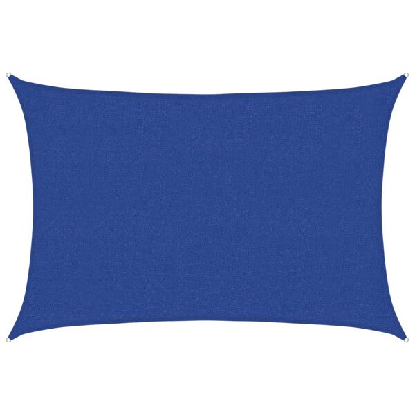 vidaXL Sunshade Sail 1.75 oz/ft² Blue 8.2x13.1' HDPE