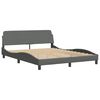 vidaXL Bed Frame Dark Grey