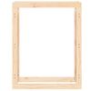 &nbsp;vidaXL Firewood Rack 31.5x9.8x39.4" Solid Wood Pine