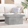 vidaXL Coffee Table Concrete Grey Engineered Wood Medium Coffee Table