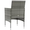 vidaXL Garden Lounge Set Grey, Dark Grey