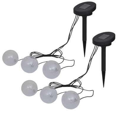 vidaXL Floating Lamps 6 pcs LED for Pond and Pool