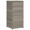 vidaXL Garden Storage Cabinet Grey