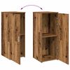 vidaXL Storage Cabinet Old Wood Engineered Wood Compact Shelving