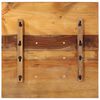 vidaXL Table Top Multicolor Solid reclaimed wood 23.6x23.6 in