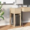 vidaXL Computer Tower Stand Sonoma oak Engineered wood