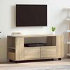 vidaXL TV Cabinet Sonoma Oak Engineered Wood Fits TVs up to 40 inches