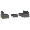vidaXL Garden Lounge Set Grey and anthracite