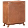 vidaXL Sideboard Wheat finish Solid mango wood, natural cane Medium