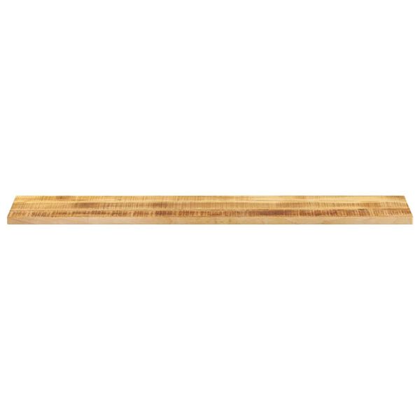 vidaXL Table Top Natural Solid rough mango wood 70.9 in x 7.9 in Durable
