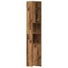 vidaXL Bathroom Furniture Set Old wood Engineered wood Medium Storage