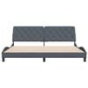vidaXL Bed Frame Dark Grey