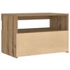 vidaXL Bedside Cabinet Artisan Oak Engineered Wood