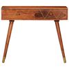 vidaXL Console Table Honey Brown Solid Acacia Wood Medium