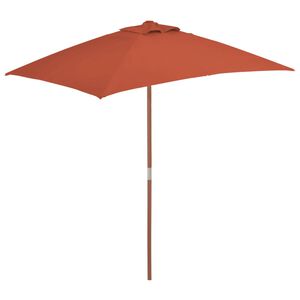 vidaXL Garden Parasol Terracotta