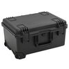 vidaXL Portable Flight Case Black 21.3"x16.3"x11.4" PP