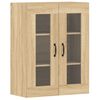 vidaXL Wall Mounted Cabinet Set of 2 Sonoma oak