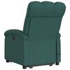 vidaXL Electric Stand Up Massage Recliner Chair Dark Green