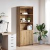 vidaXL Highboard Artisan oak Engineered wood Large Highboard