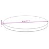 vidaXL Table Top Natural Bamboo Bamboo Medium Durable Bamboo Table Top