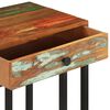 vidaXL Side Table Natural wood Solid Reclaimed Wood Compact Side Table
