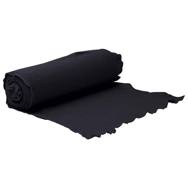 vidaXL Geotextile Membrane Black Polyester Fiber 1 x 492.1 inches