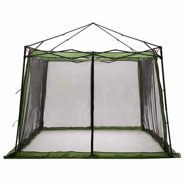 vidaXL Inner Tent with Roof Green 303 x 303 x 196 cm Taffeta