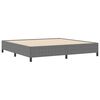 vidaXL Bed Frame Light gray 78.7“ x 78.7” Corduroy fabric