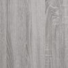 vidaXL TV Cabinet Grey Sonoma Engineered wood, iron Medium Storage