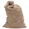 vidaXL Jute Sacks 10 pcs 23.6x41.3" 100% Jute 220 gsm