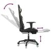 vidaXL Gaming Chair Black and Camouflage Faux Leather, Metal, Plywood, Foam