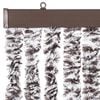 vidaXL Insect Curtain Brown and Beige 22.0x78.7" Chenille
