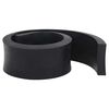 vidaXL Rubber Edge For Snow Plow Black Styrene-butadiene rubber