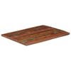 vidaXL Table Top Mixed colors Solid reclaimed wood 35.4x31.5 in Durable