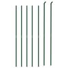 vidaXL Wire Mesh Fence with Flange Green 5.9x32.8'