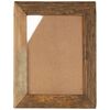 vidaXL Photo Frames 2 pcs 13.4"x15.7" Solid Reclaimed Wood and Glass
