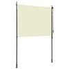 vidaXL Roller Blind Cream Polyester with PA coating 59.1 x 106.3 in