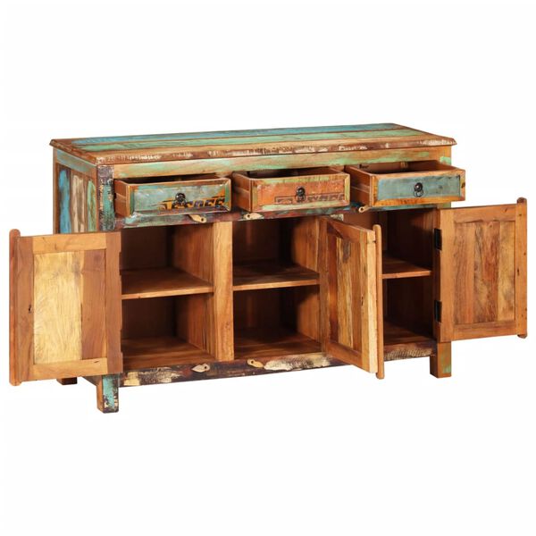 vidaXL Vintage Cabinet Multi-color Reclaimed solid wood Medium