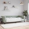 vidaXL Day Bed Light Gray