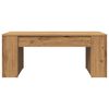 vidaXL Coffee Table Artisan Oak Engineered Wood Small Coffee Table