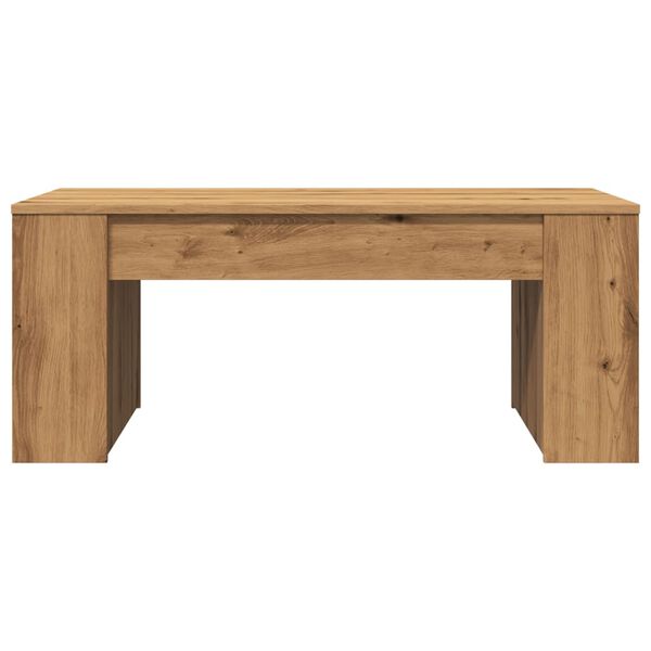 vidaXL Coffee Table Artisan Oak Engineered Wood Small Coffee Table
