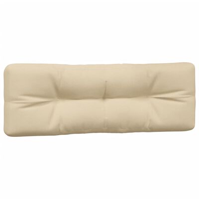 vidaXL Pallet Cushions 5 pcs Beige Fabric