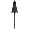 vidaXL Garden Parasol Anthracite and dark gray