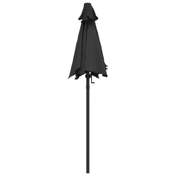 vidaXL Garden Parasol Anthracite and dark gray