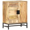 vidaXL Sideboard Brown Solid mango wood, Powder-coated steel Medium