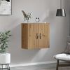 vidaXL Wall-Mounted Cabinet Artisan Oak 23.62 x 12.20 x 23.62 in