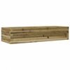 vidaXL Garden Planter Treated Wood Treated pinewood 43.3 x 15.7 x 9.1 in