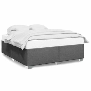 vidaXL Bed Frame Dark Gray