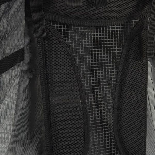 vidaXL Hiking Backpack Gray 26.4 galOxford Fabric